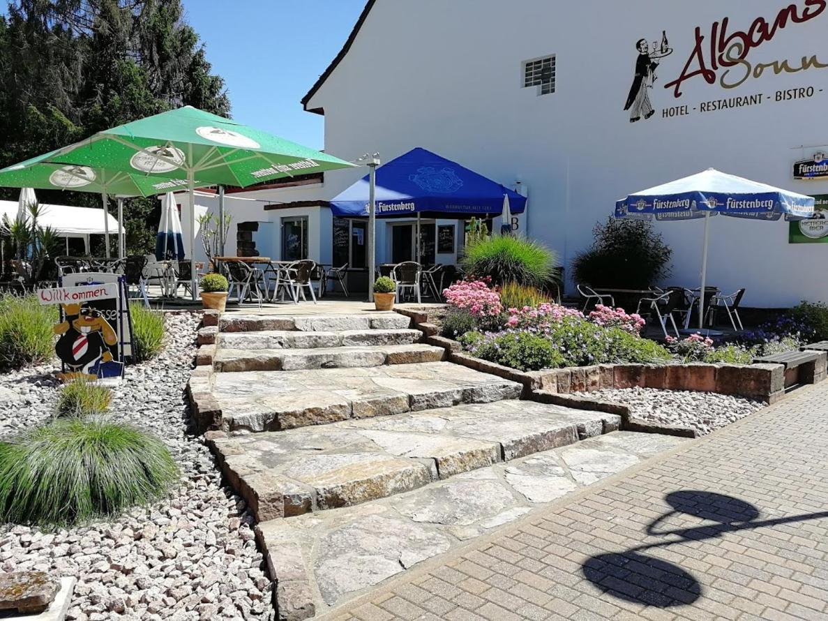 Hotel Restaurant Albans Sonne 巴特里坡德索西坡 外观 照片